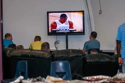 Three Screens and a Prayer: The Setup That Gets Americans Through 90 Minutes of Grainy Flamurtari Football